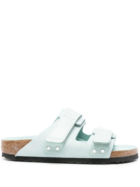 Sandale Birkenstock albastre din piele