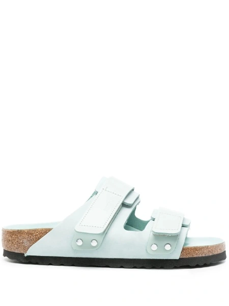 Sandale Birkenstock albastre din piele