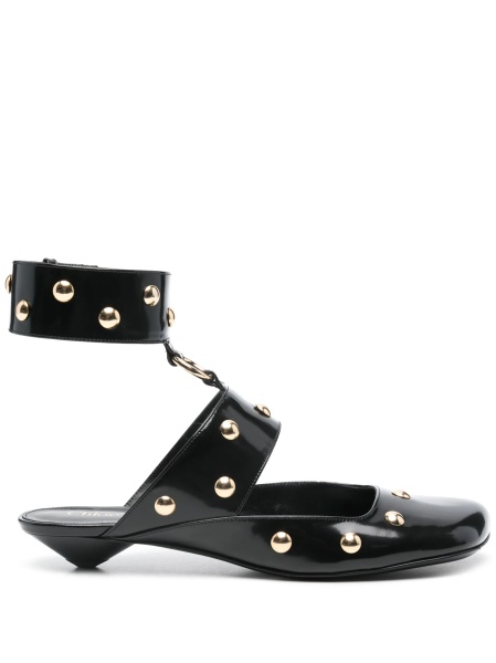 Sandale Chloe negre din piele