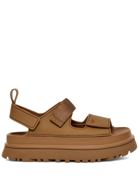 Sandale UGG maro din poliester reciclat si tpu