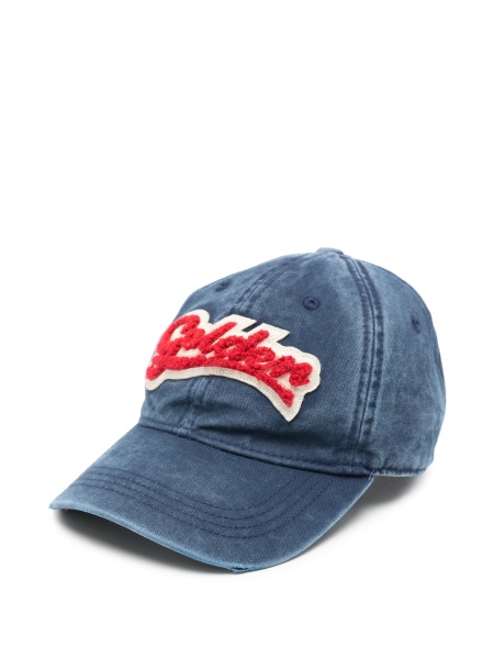 Sapca Golden Goose albastra din bumbac