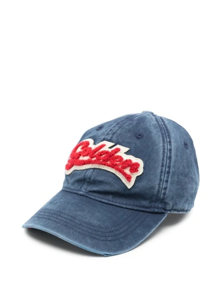 Sapca Golden Goose albastra din bumbac
