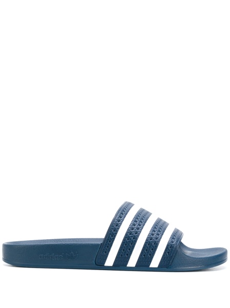 Slapi adidas Originals albastri din cauciuc