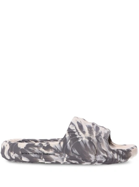 Slapi adidas Originals gri din cauciuc sintetic