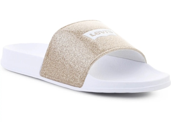 Slapi Levi's® POOL S GOLD GLITTER