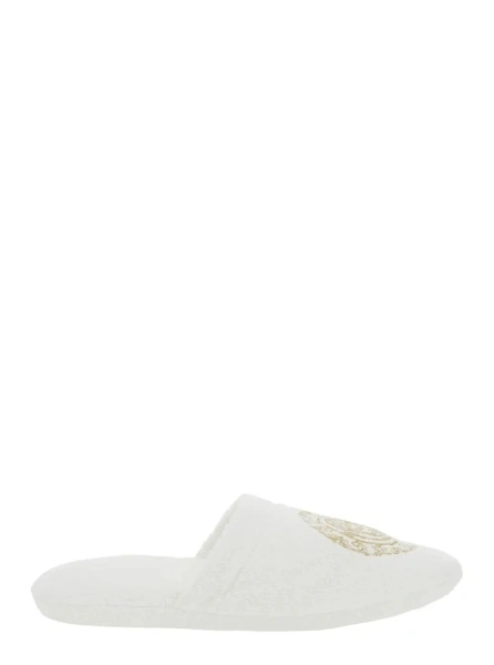 Slapi SLIPPERS with logo and Tech Fabric White unisex