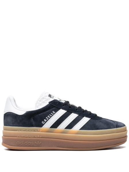 Sneakers adidas Originals negri din piele intoarsa