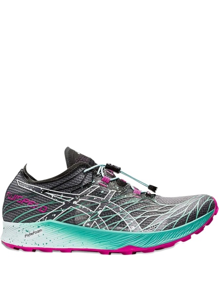 Sneakers ASICS negri din plastic