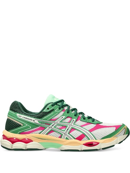 Sneakers ASICS verzi din material textil