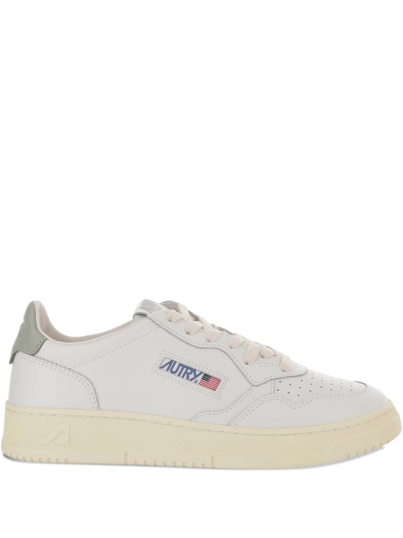 Sneakers AUTRY albi din piele