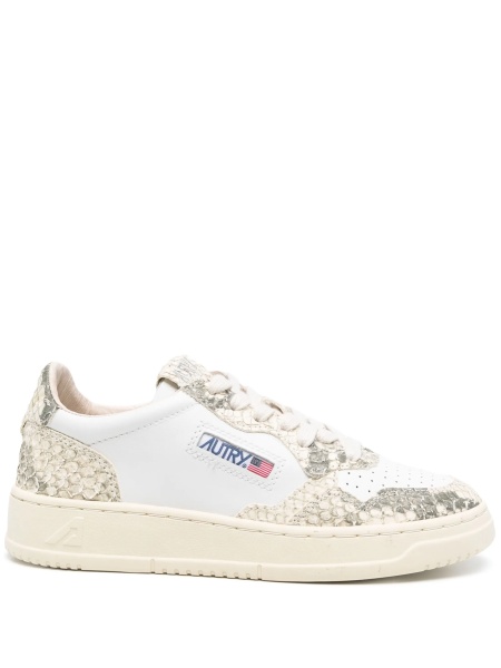 Sneakers AUTRY albi din piele