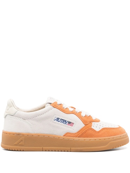 Sneakers AUTRY neutri din piele intoarsa