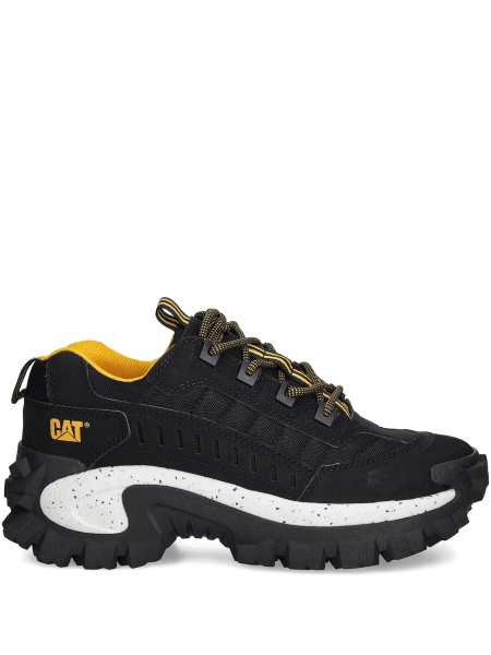 Sneakers Caterpillar negri din material textil si plastic