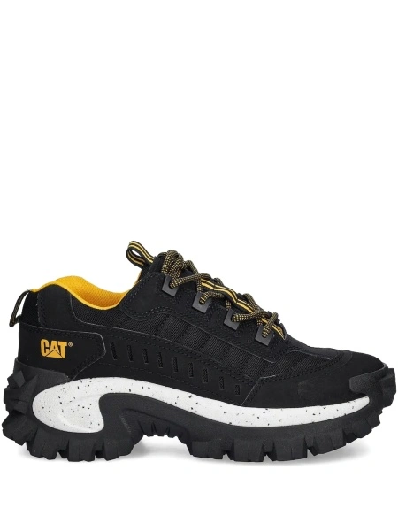 Sneakers Caterpillar negri din material textil si plastic