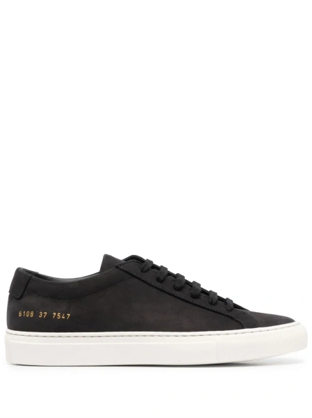 Sneakers Common Projects achilles negri din piele