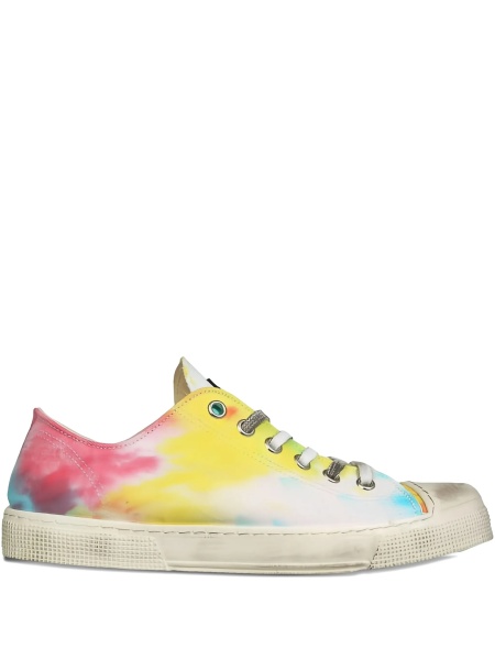 Sneakers GIENCHI galbeni din bumbac organic