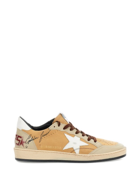 Sneakers Golden Goose ball star neutri din piele