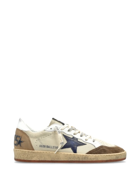 Sneakers Golden Goose ball star neutri din piele