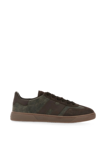 Sneakers Hogan maro din piele