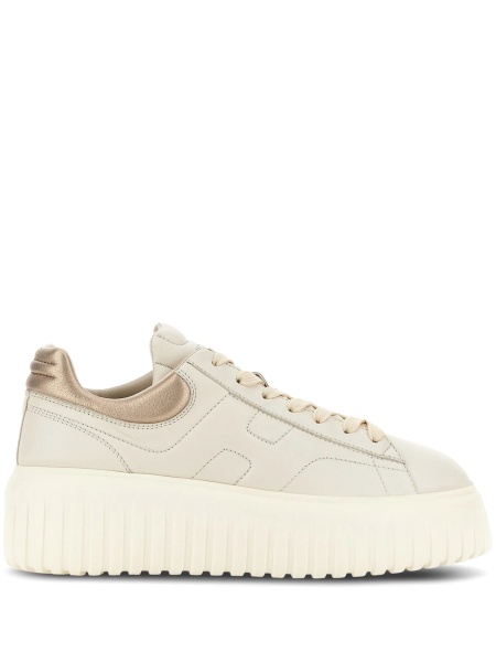 Sneakers Hogan neutri din piele