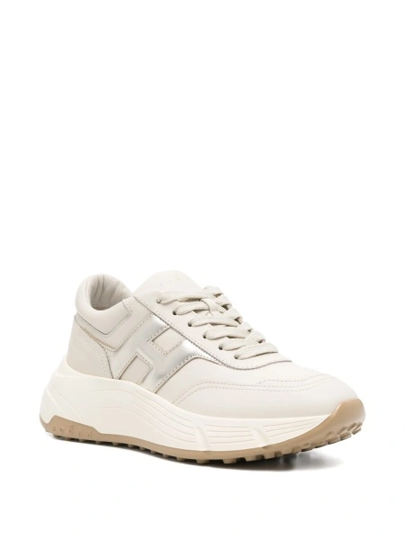 Sneakers Hogan neutri din piele