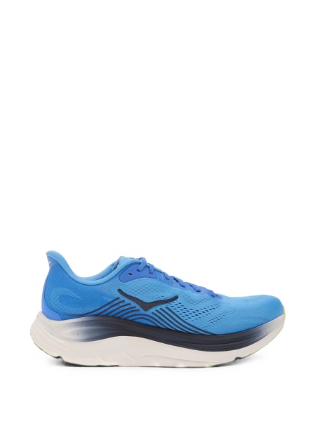 Sneakers Hoka One One albastri din plasa