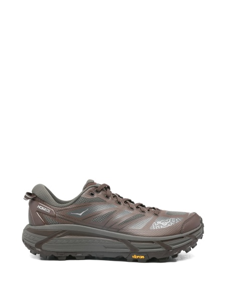 Sneakers Hoka One One maro din material textil