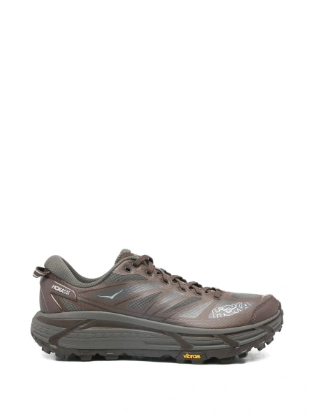 Sneakers Hoka One One maro din material textil