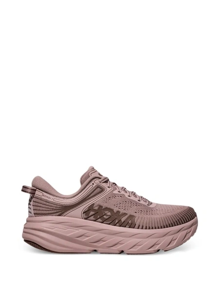 Sneakers Hoka One One roz din material textil
