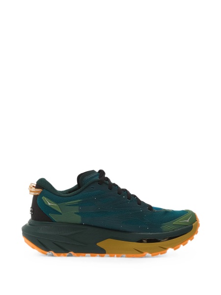 Sneakers Hoka One One verzi din material textil si fibre