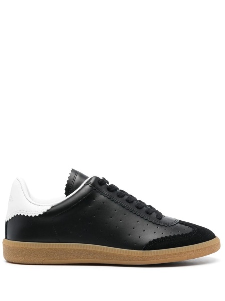 Sneakers Isabel Marant negri din piele