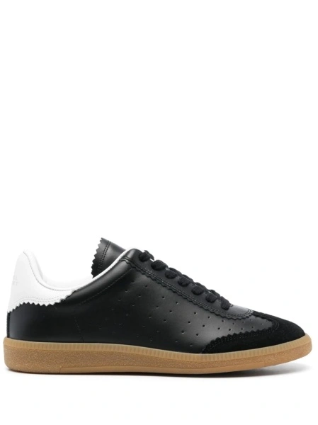 Sneakers Isabel Marant negri din piele
