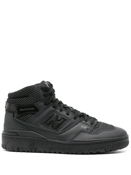 Sneakers JUNYA WATANABE negri din piele si material textil