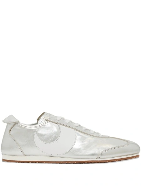 Sneakers MARINE SERRE gri din piele