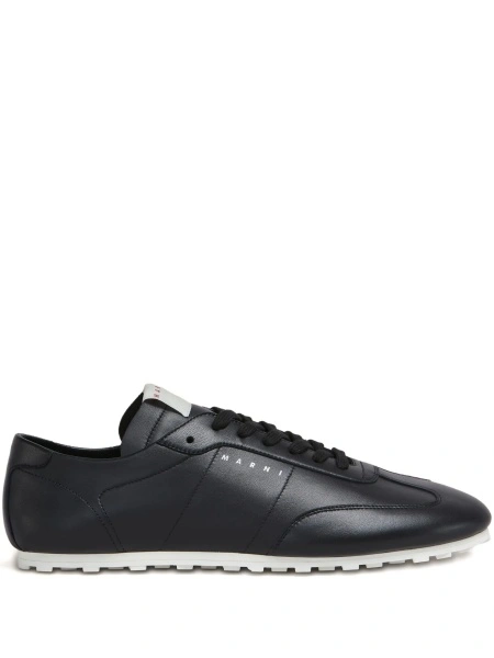 Sneakers Marni negri din piele