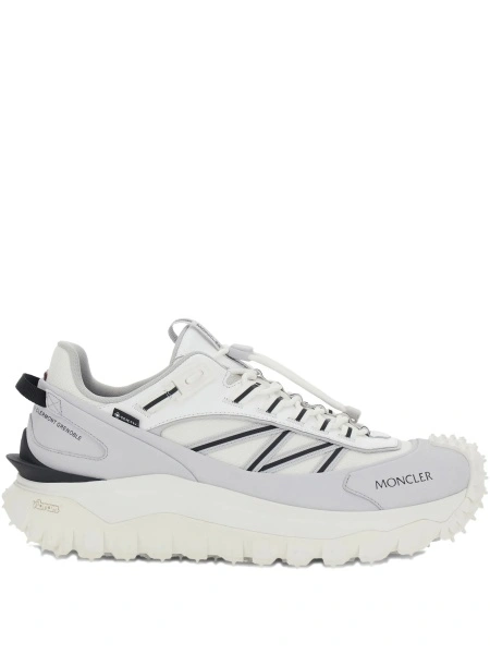 Sneakers Moncler albi din piele