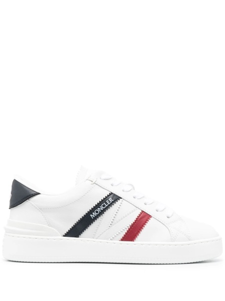 Sneakers Moncler albi din poliamida