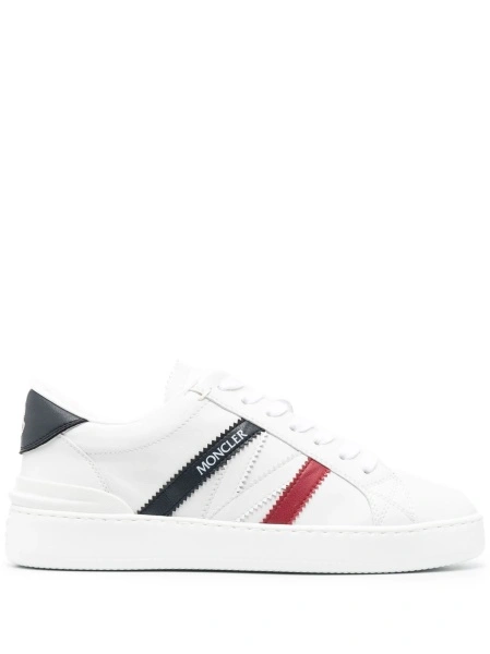 Sneakers Moncler albi din poliamida