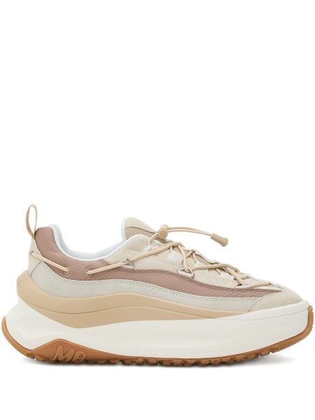 Sneakers Moon Boot neutri din piele si polyester