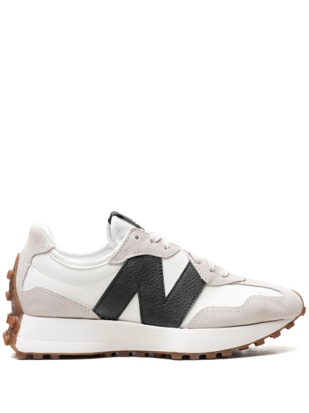 Sneakers New Balance 327 neutri din material textil si piele intoarsa