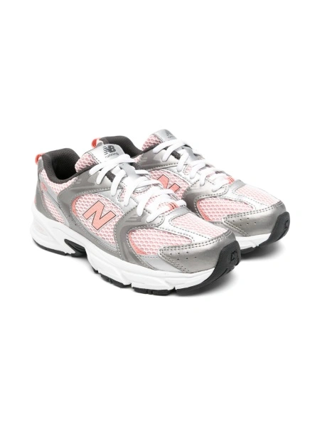 Sneakers New Balance gri din poliuretan si material textil