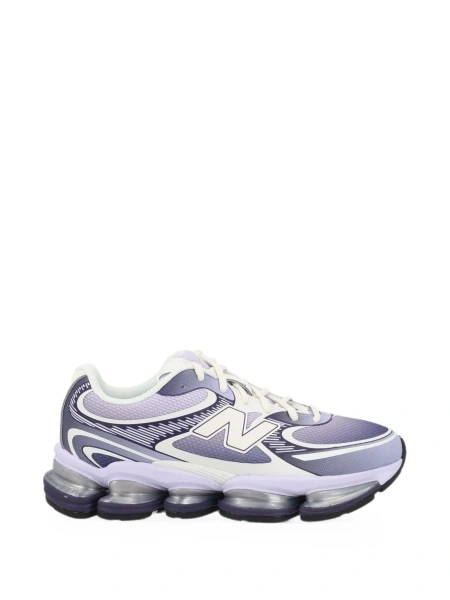 Sneakers New Balance violet din material textil