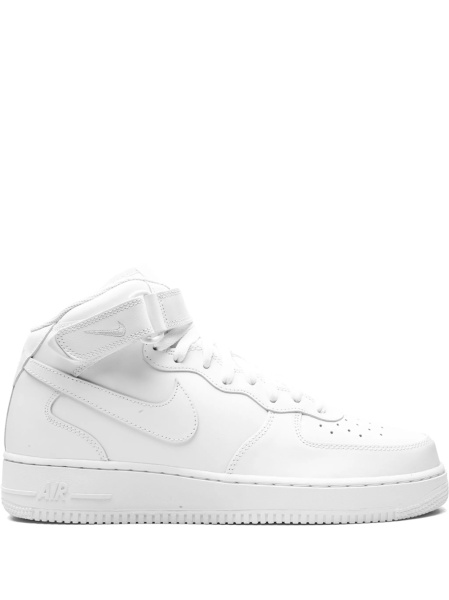 Sneakers Nike air force 1 albi din piele