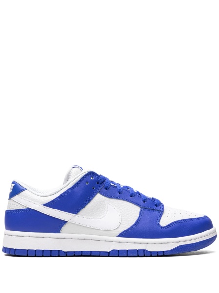 Sneakers Nike dunk albastri din piele si poliuretan