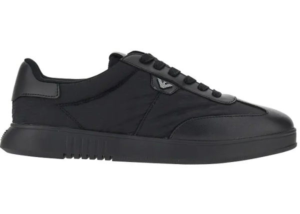 Sneakers Nylon and leather sneakers with Eagle logo