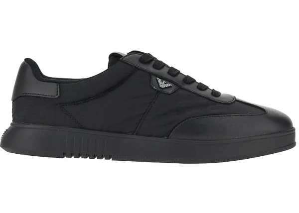 Sneakers Nylon and leather sneakers with Eagle logo