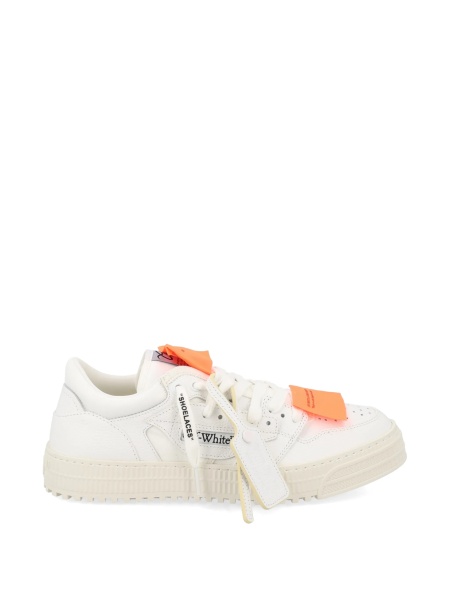 Sneakers Off-White albi din piele
