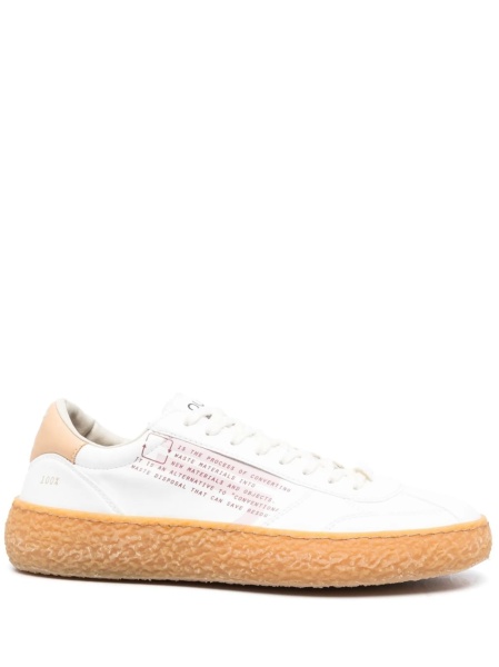 Sneakers PURAAI albi din poliuretan