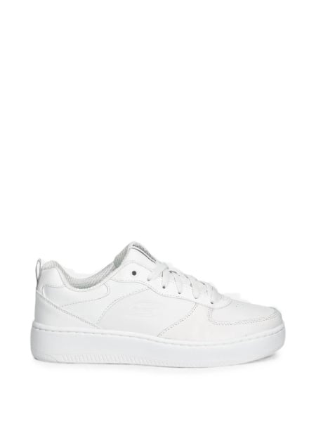 Sneakers SKECHERS albi din piele