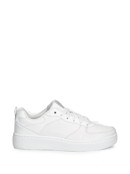 Sneakers SKECHERS albi din piele